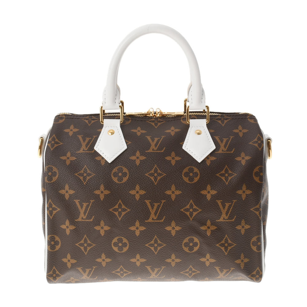 LOUIS VUITTON ルイヴィトン モノグラム スピーディ バンドリエール 25 ブラウン/白 M20574 ユニセックス モノグラムキャンバス トートバッグ 未使用 