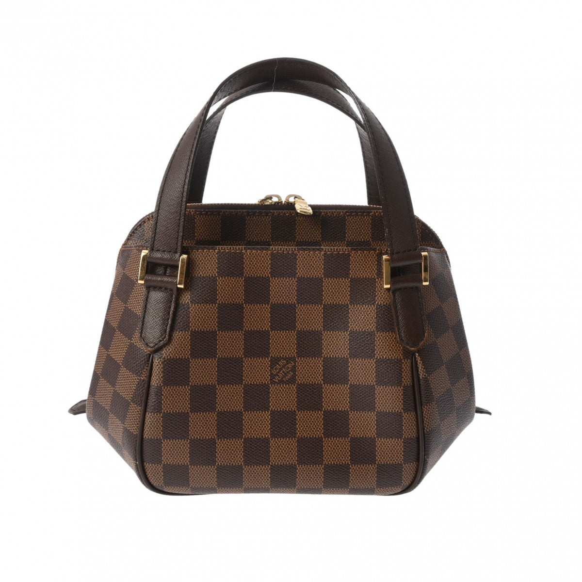 LOUIS VUITTON ルイヴィトン ダミエ ベレム PM ブラウン N51173 レディース ダミエキャンバス ハンドバッグ ABランク 中古 