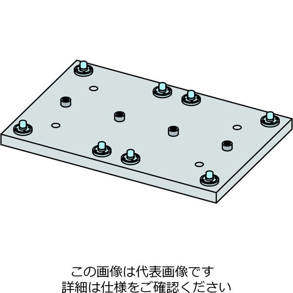 ナベヤ（NABEYA） Qロック内蔵プレート本体（ネジ式分割） MCQ