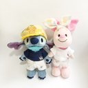 Nuimos ぬいもーず ハンドメイド 【ダメージデニムショートパンツ】