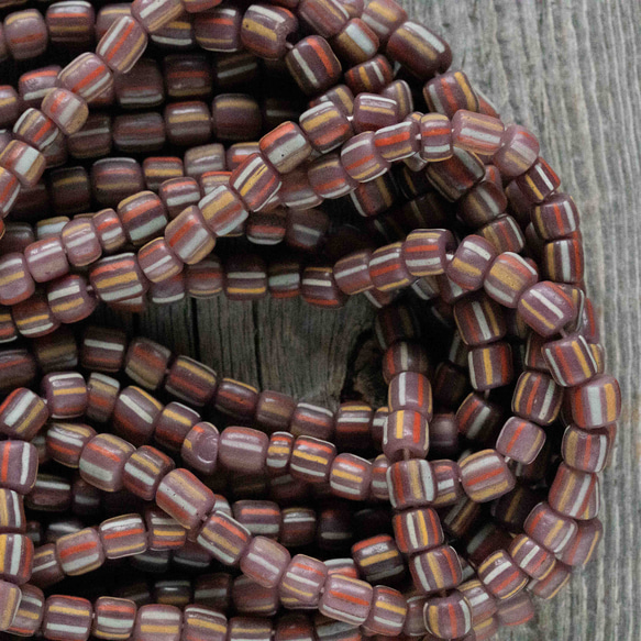 ＊Java stripe grass beads