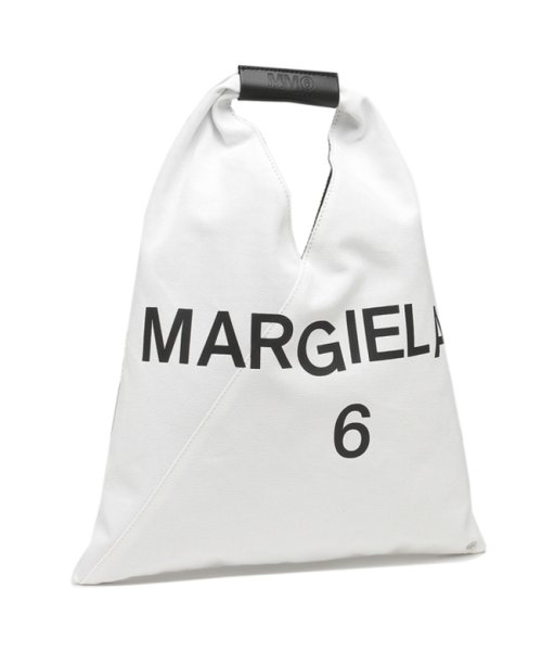 エムエムシックス メゾンマルジェラ トートバッグ ジャパニーズ ホワイト レディース MM6 Maison Margiela S54WD0043 P4537 H