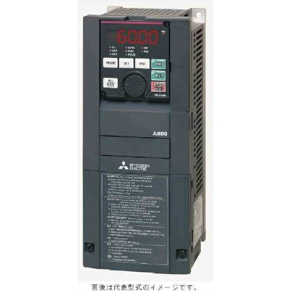 三菱電機 インバータ FRーA800 FR-A820-2.2K-1 1個（直送品）