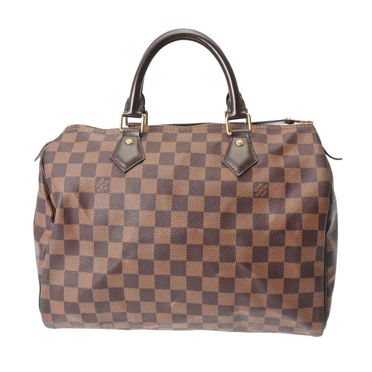 LOUIS VUITTON ルイヴィトン ダミエ スピーディ 30 ブラウン N41364 ユニセックス ダミエキャンバス ハンドバッグ ABランク 中古 