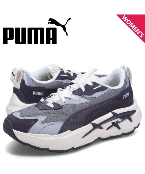 PUMA プーマ スニーカー ウィメンズ スピナ ニトロ トーナル レディース 厚底 SPINA NITRO TONAL WNS グレー 393782－04