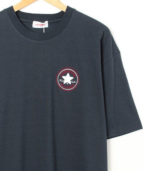 【CONVERSE/コンバース】サガラパッチ半袖Tシャツ