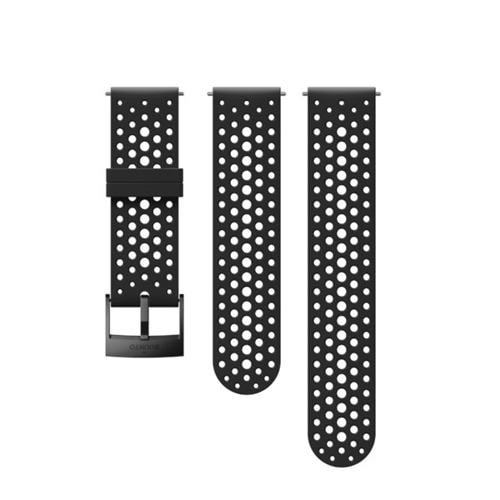 SUUNTO SS050225000 Strap 24BLACK／BS+M （ストラップ Suunto9 ほか ）正規品 Suunto9／Spartan sports WHR ブラック