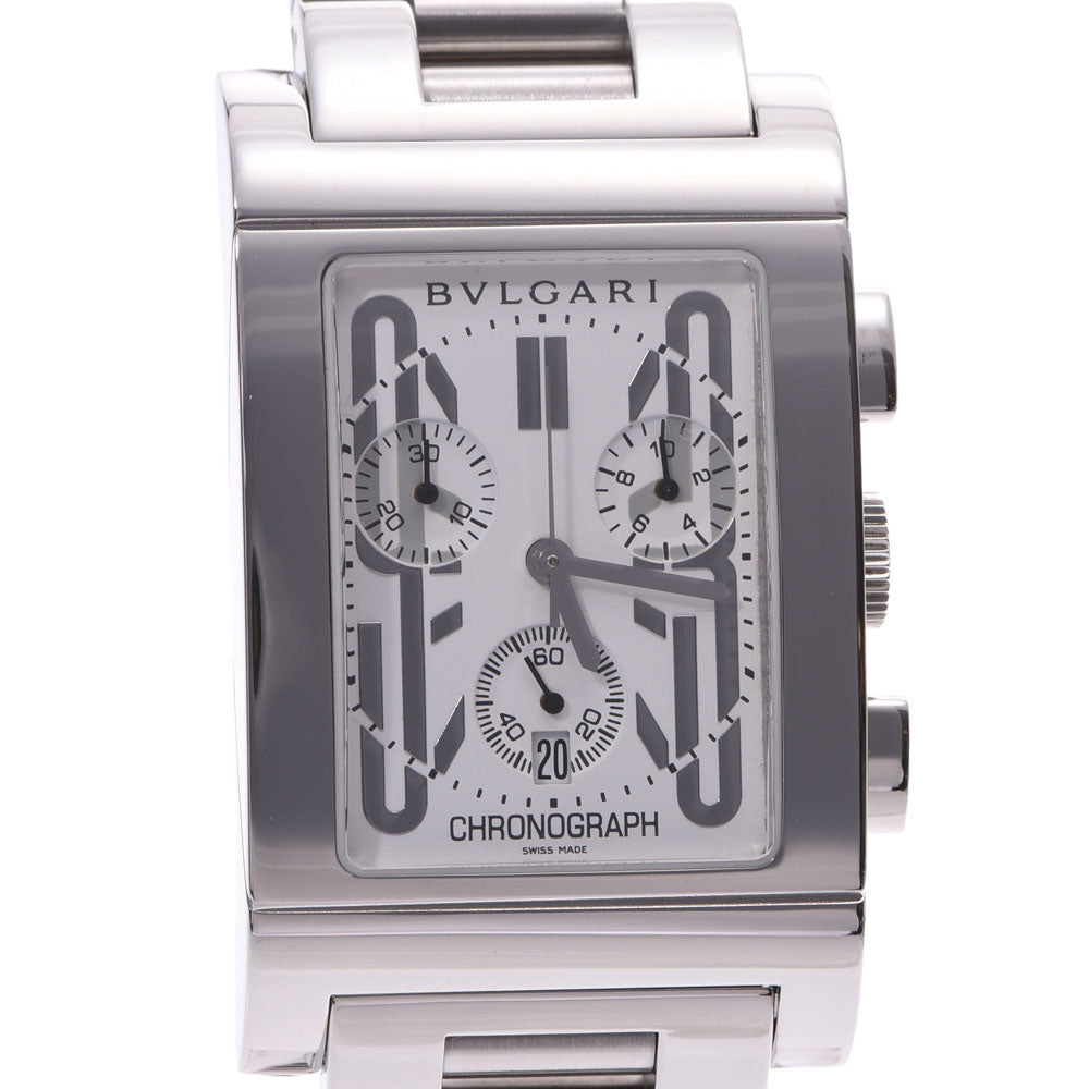 BVLGARI ブルガリレッタンゴロ  メンズ SS 腕時計 RTC49S  中古