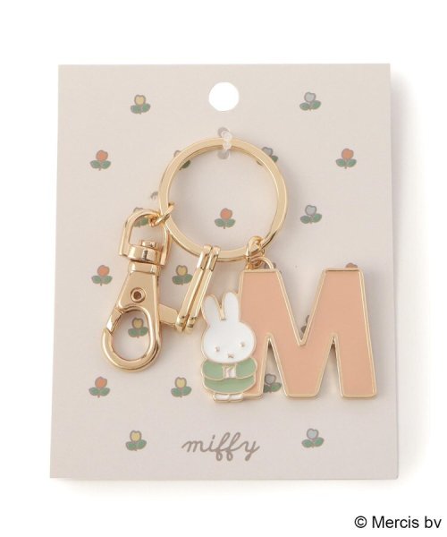 Dick Bruna miffy イニシャルチャーム M