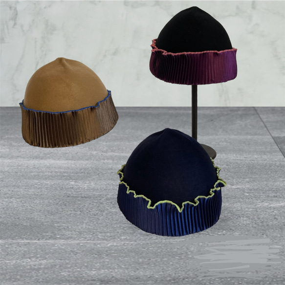 【受注製作】（送料無料）ニット帽みたいなcupcake hat [rks-004]