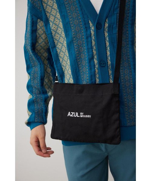 AZUL LOGO CANVAS SHOULDER BAG