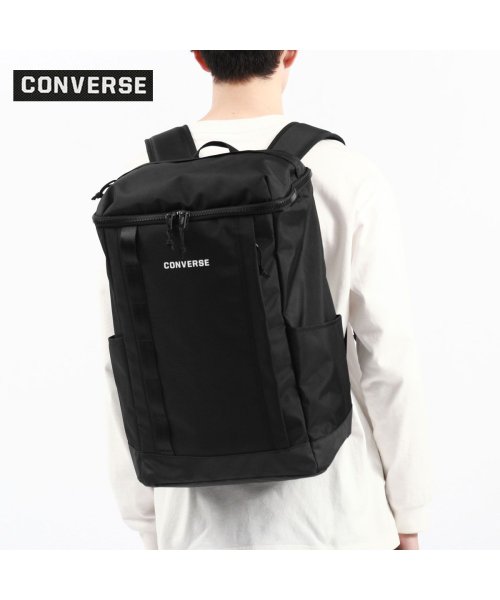 コンバース リュック 大容量 通学 通勤 CONVERSE 中学生 A4 B4 A3 30L ボックス型 スクエア 撥水 PC CONNECT 20022