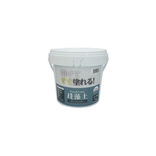 ワンウィル Easy&Color珪藻土 5kg グリーン 3793060007