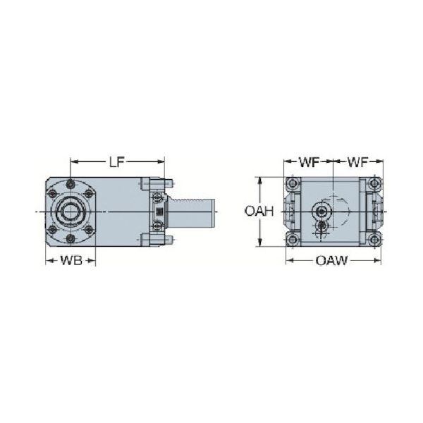 サンドビック キャプトクランピングユニット(550) C5-TLI-GM40V-L 1個 567-9699（直送品）