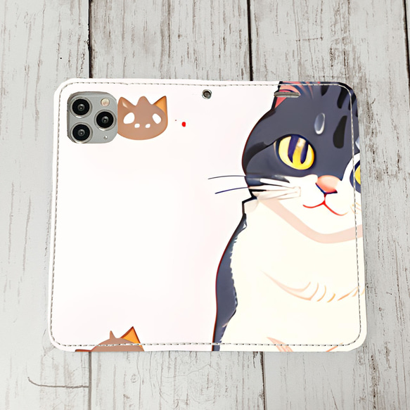 iphoneケース2-5-26 iphone 手帳 ねこ・猫・ネコ 箱2 かわいい アイフォン iface