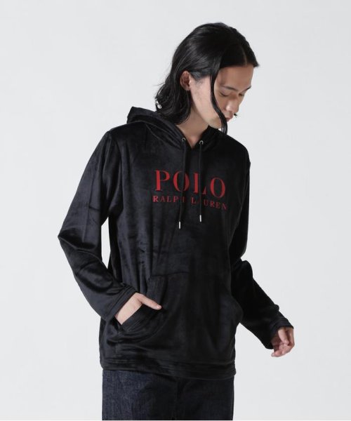 POLO RALPH LAUREN/ポロラルフローレン/BRUSHED VELOUR L/S HOODIE/ベロアパーカー