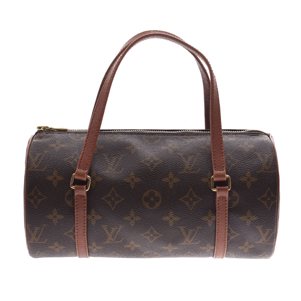 LOUIS VUITTON ルイヴィトン モノグラム パピヨンS 旧型 ブラウン M51366 レディース モノグラムキャンバス ハンドバッグ Bランク 中古 