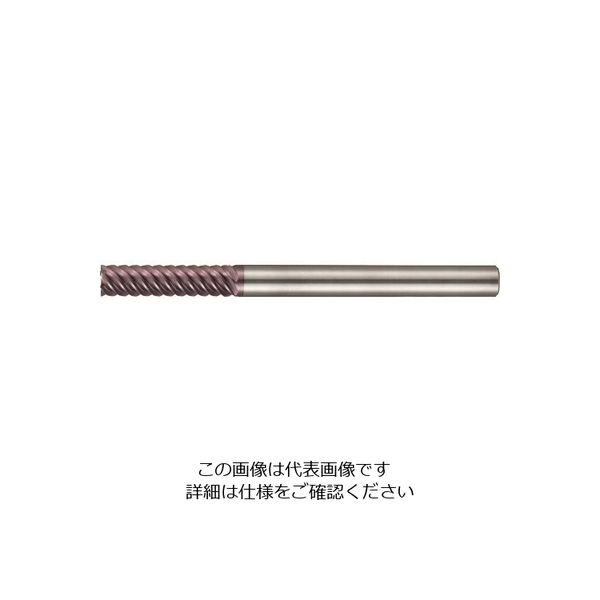 グーリング 高硬度用多刃エンドミル ロングFIREコート 10mm 3716 10.000 181-7172（直送品）