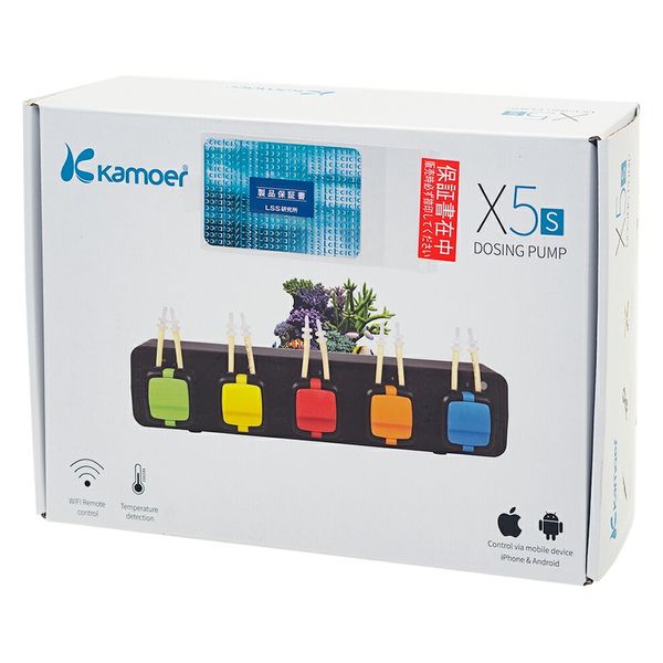 LSS研究所 Ｋａｍｏｅｒ　５連ＷｉＦｉドーシングポンプ　Ｘ５ｓ　ＤＣモーター 259448 1個（直送品）