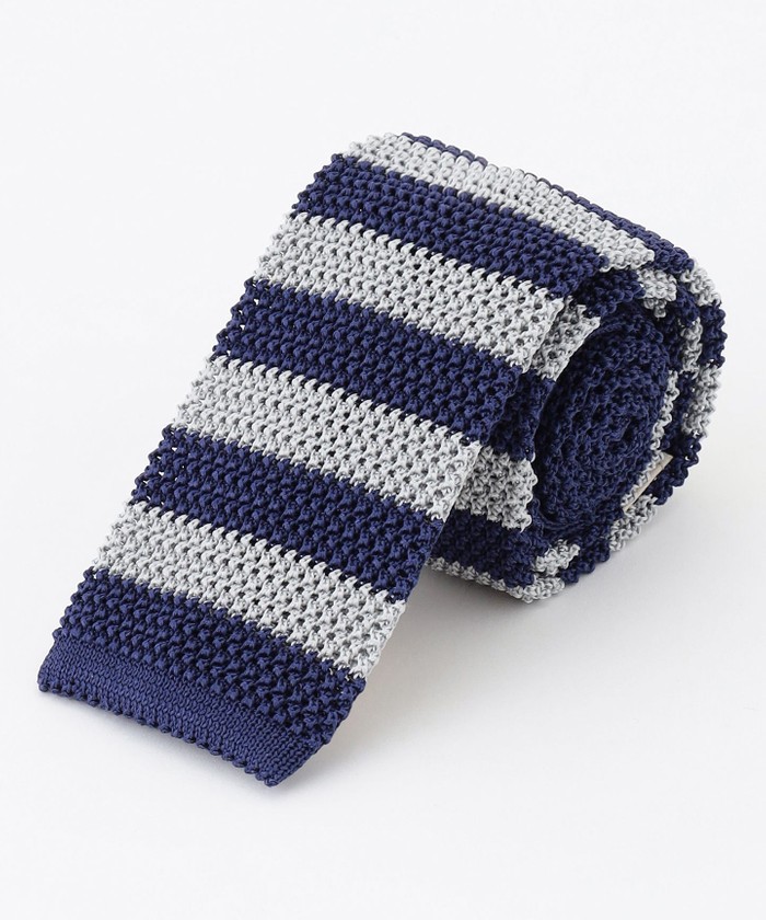 J．プレス　メンズ/【J.PRESS KNIT TIE COLLECTION】ボーダー ニットネク･･･