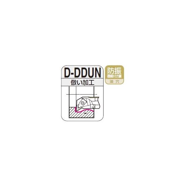 住友電工ハードメタル　SEC-ボーリングバイト　D-DDUN　倣い加工用