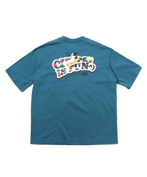 Oversized CHUMS IS FUN T－Shirt