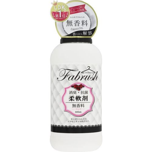 ロケット石鹸 fabrush 柔軟剤 無香料 600ML