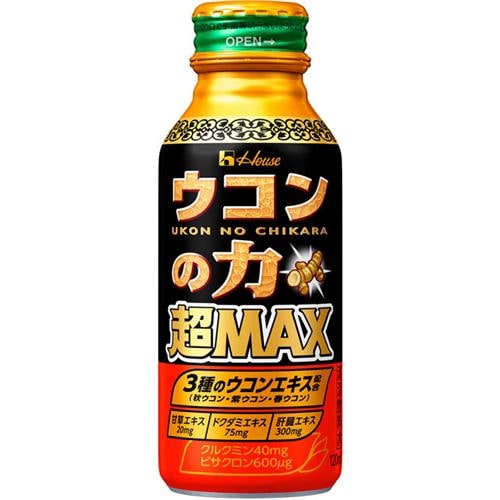 ハウスウェルネスフーズ ウコンの力 超MAX 120ml