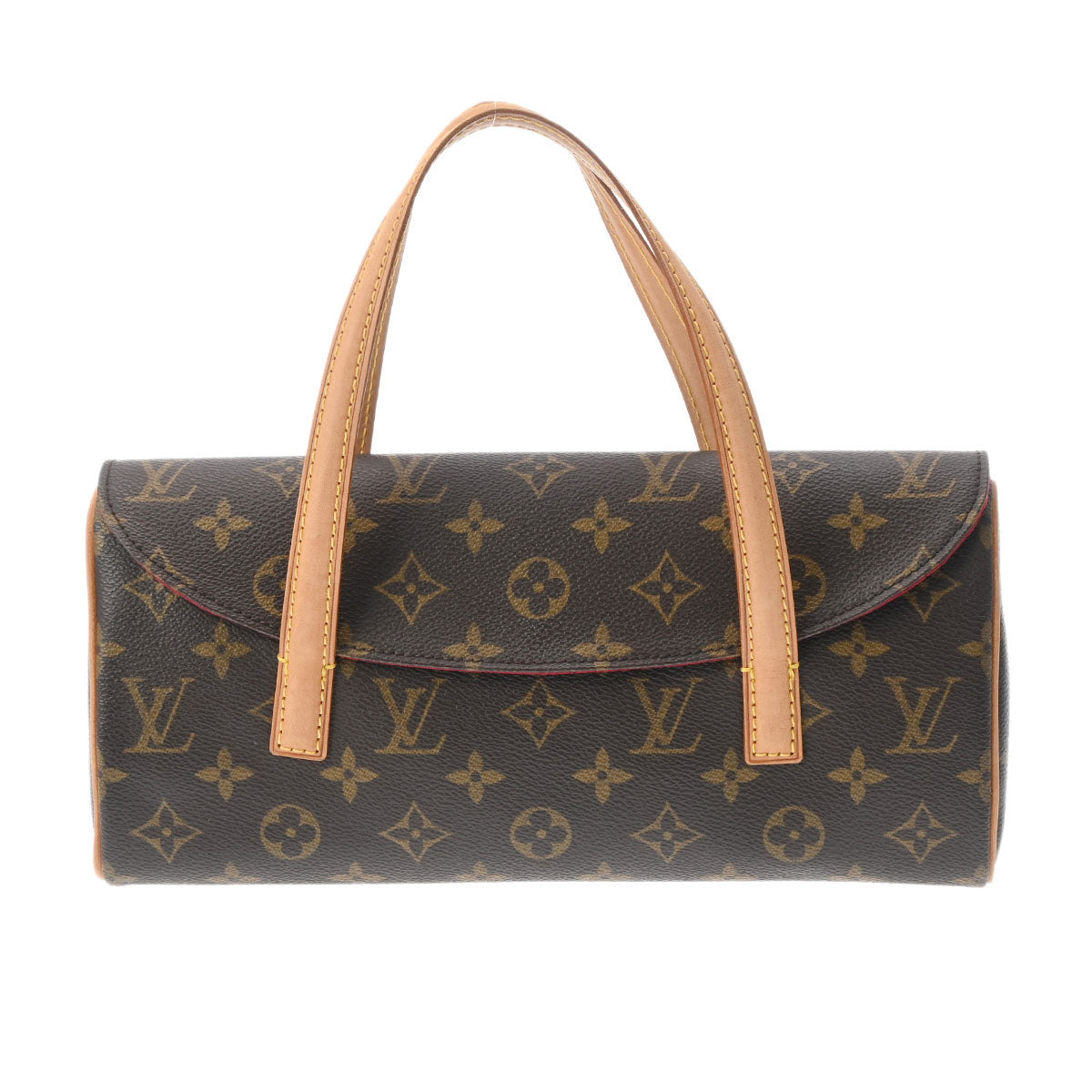 LOUIS VUITTON ルイヴィトン モノグラム ソナチネ  ブラウン M51902 レディース モノグラムキャンバス ハンドバッグ ABランク 中古 