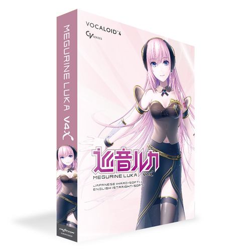 クリプトン・フューチャー・メディア LUKAV4XCP 音声合成ソフト MEGURINE LUKA V4X ／ PACKAGE