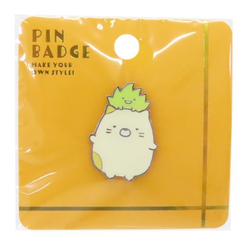 すみっコぐらし ピンバッジ PINS ピンズ ねことざっそう サンエックス スモールプラネット プレゼント キャラクター グッズ