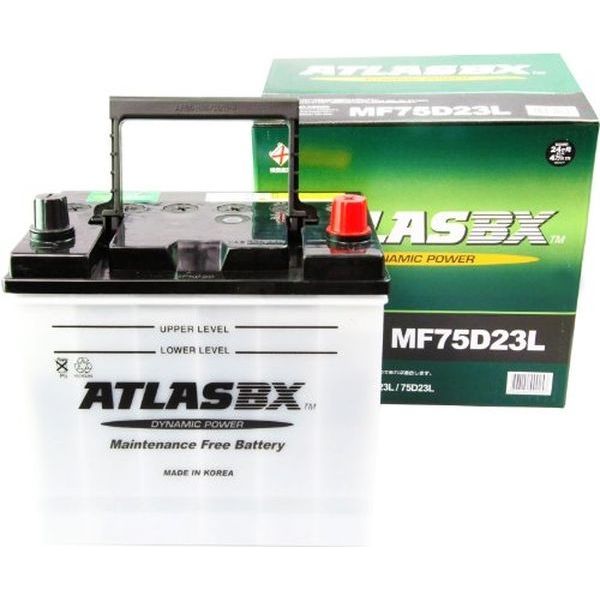 【カー用品】ATLASBX 国産車バッテリー Dynamic Power AT 75D23 1個