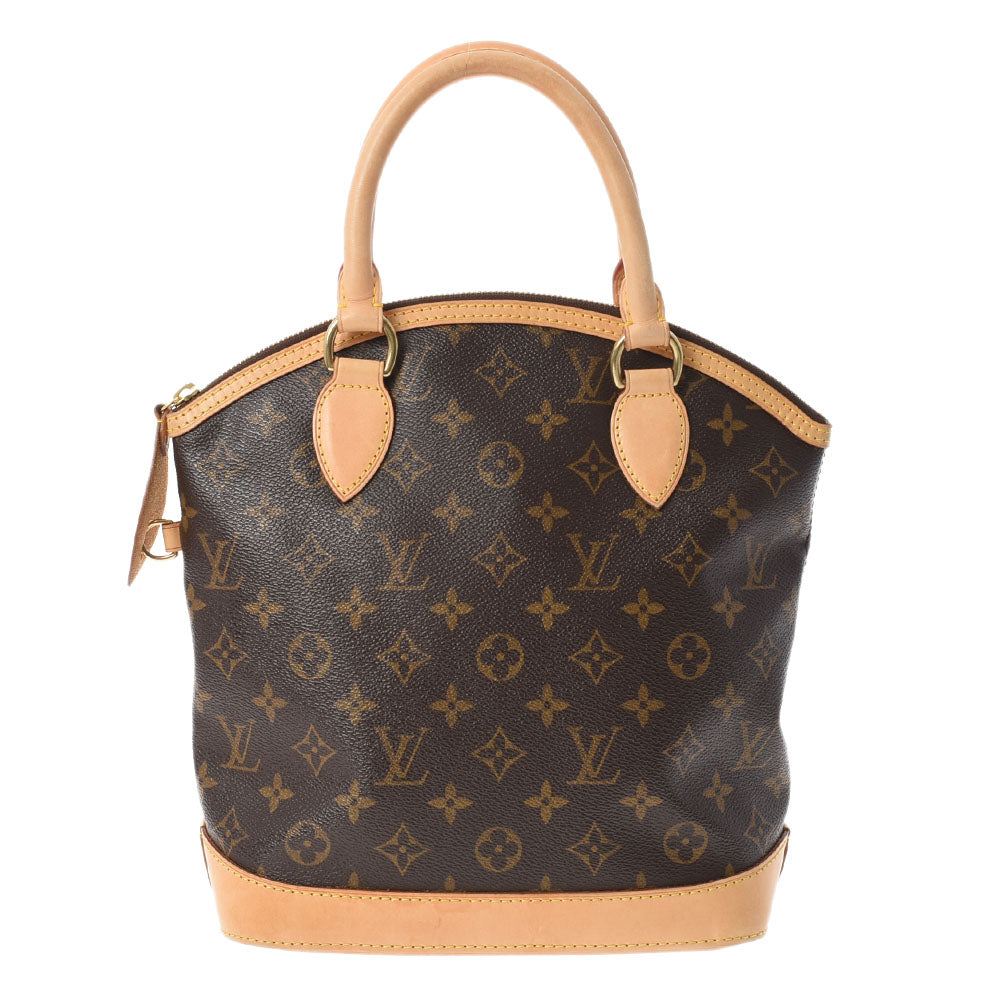 LOUIS VUITTON ルイヴィトン モノグラム ロックイット ブラウン M40102 レディース モノグラムキャンバス ハンドバッグ ABランク 中古 