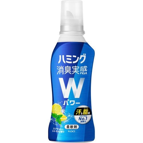 花王 ハミング消臭実感Wパワー スプラッシュシトラスの香り 本体 510ml