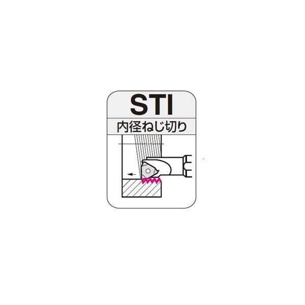 住友電工ハードメタル　SEC-ねじ切りバイト　STIR　外径用