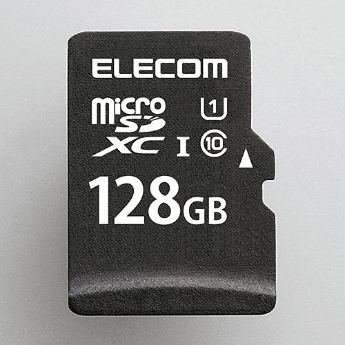 【推奨品】エレコム MF-DMR128GU11R microSDXCメモリカード(UHS-I対応) 128GB