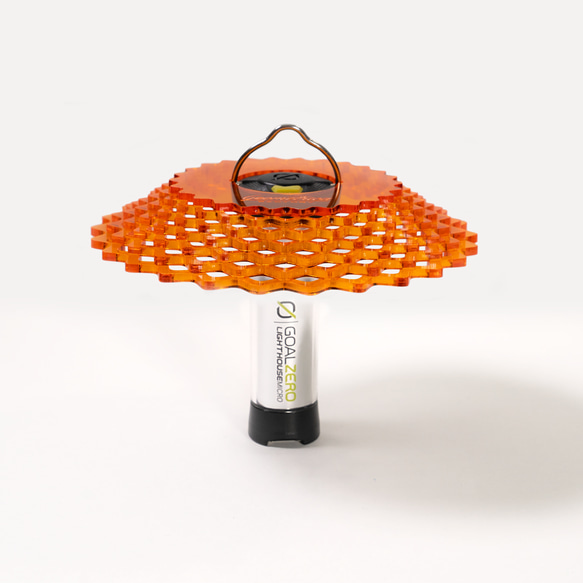 GERBERA LANTERN SHADE - ORANGE for Goal Zero / NATURA