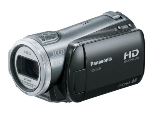 Panasonic デジタルハイビジョンビデオカメラ SD9 シルバー HDC-SD9-S (SDカード)【中古品】