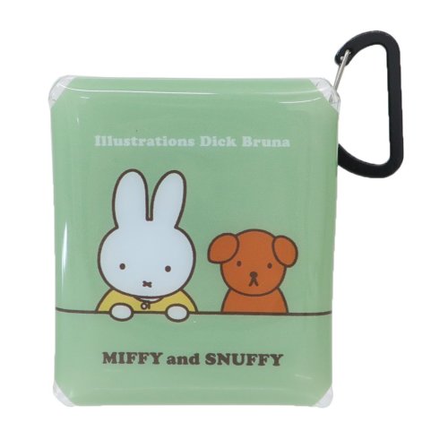 ミッフィー ミニポーチ クリアマルチケースSS MIFFY and SNUFFY ディックブルーナ マリモクラフト 小物入れ 絵本キャラクター グッズ