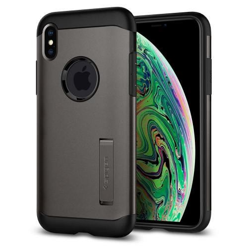 spigen sgp(シュピゲン エスジーピー) 065CS25153 iPhone XS Max ケース スリムアーマー ガンメタル