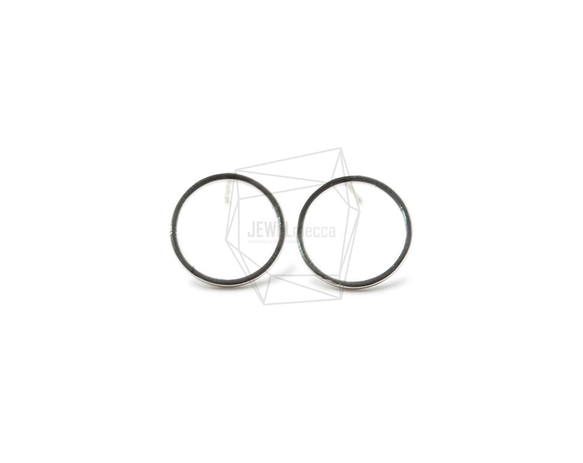 ERG-1479-R【2個入り】 シンプルサークルピアス,Simple Circle Earring