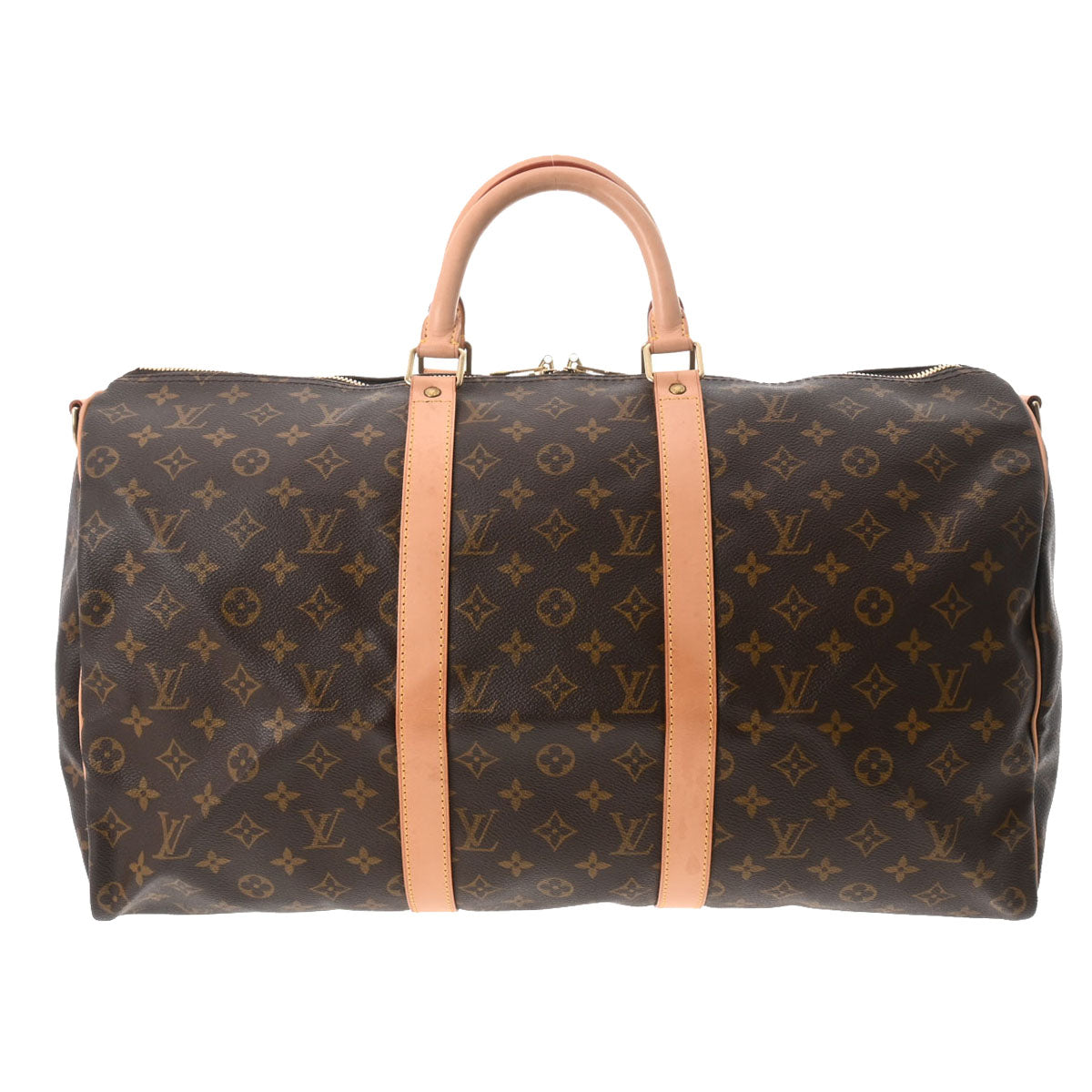 LOUIS VUITTON ルイヴィトン モノグラム キーポルバンドリエール 50 ブラウン M41416 レディース モノグラムキャンバス ボストンバッグ ABランク 中古 