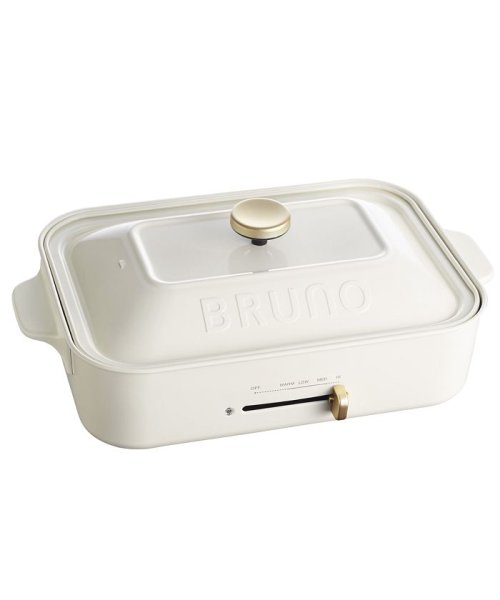 BRUNO ブルーノ ホットプレート セラミックコート鍋 2点セット コンパクト たこ焼き器 焼肉 1人用 2人用 コンパクト 平面 電気式 ヒーター式 BOE