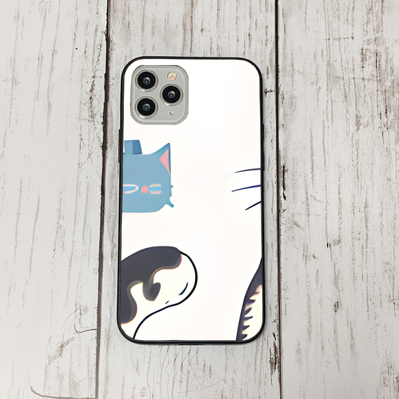 iphoneケース4-1-31 iphone 強化ガラス ねこ・猫・ネコ 箱1 かわいい アイフォン iface