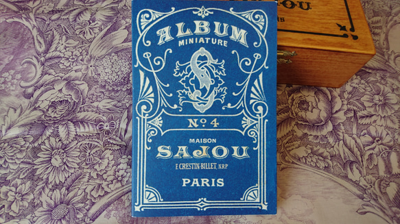 フランスより届きました！『Sajou（サジュー）クロスステッチ ALBUM　図案№004』