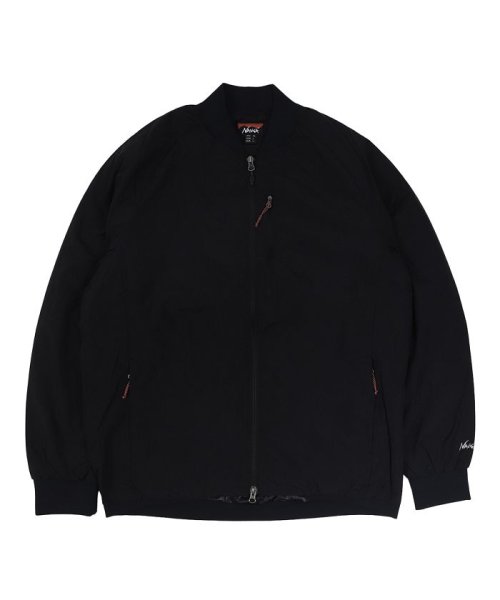 NANGA ナンガ ダウンジャケット ソフト バーシティブルゾン アウター メンズ 防寒 SOFT DOWN VARSITY BLOUSON ブラック グリーン