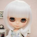 ネオブライス ウィッグ ブラントミディアム スノーホワイト 10インチ/ドール Blythe