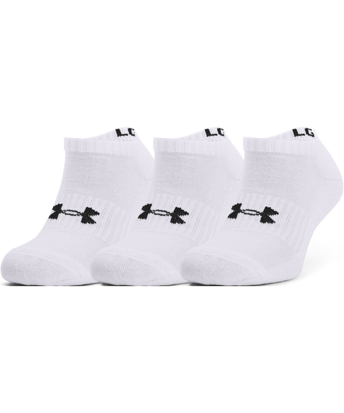 アンダーアーマー/UNDER　ARMOUR アンダーアーマー UAコア ノーショー ソックス 3足･･･