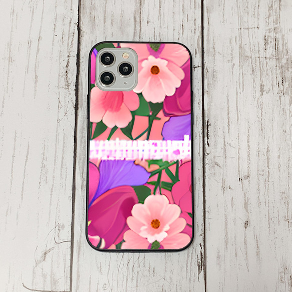 iphonecase5-4_22 iphone 強化ガラス お花(ic) アイフォン iface ケース