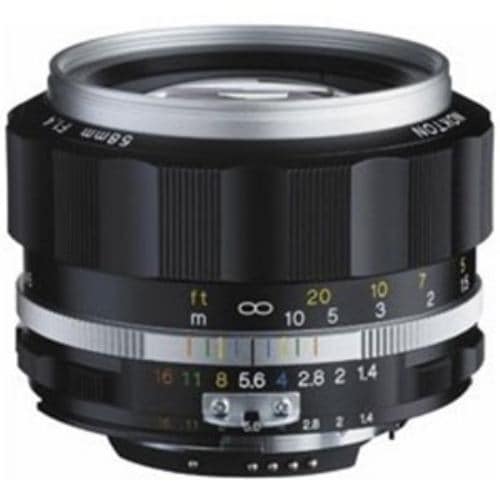 コシナ 交換レンズ NOKTON 58mm F1.4 SL IIS(シルバーリム)(CPU付きニコンAi-sマウント) ニコンFマウント